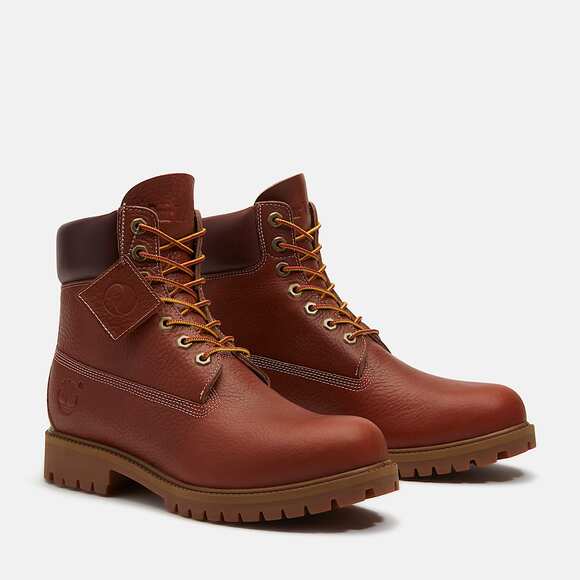 TIMBERLAND MEN\'S 9.5 OUR LEGACY WORK SHOP 6 INCH BOOT ACORN PEBBLED NIB main image 10